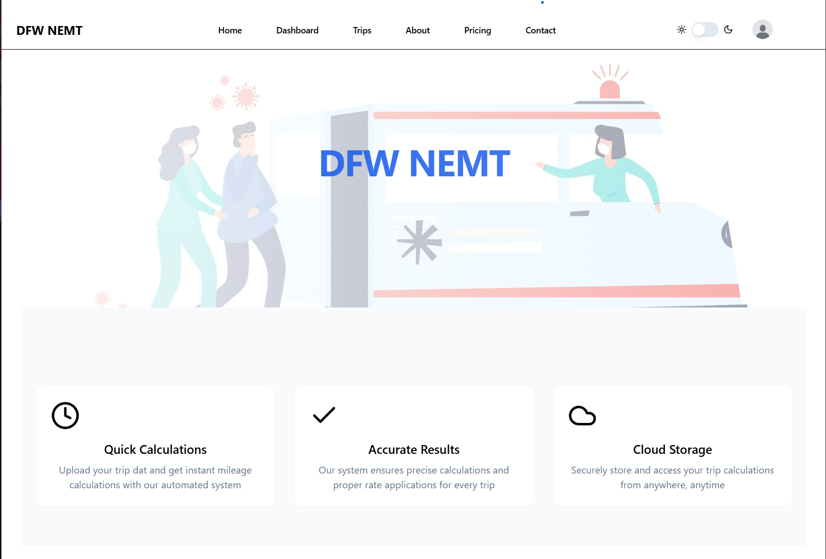 DFW NEMT Calculator